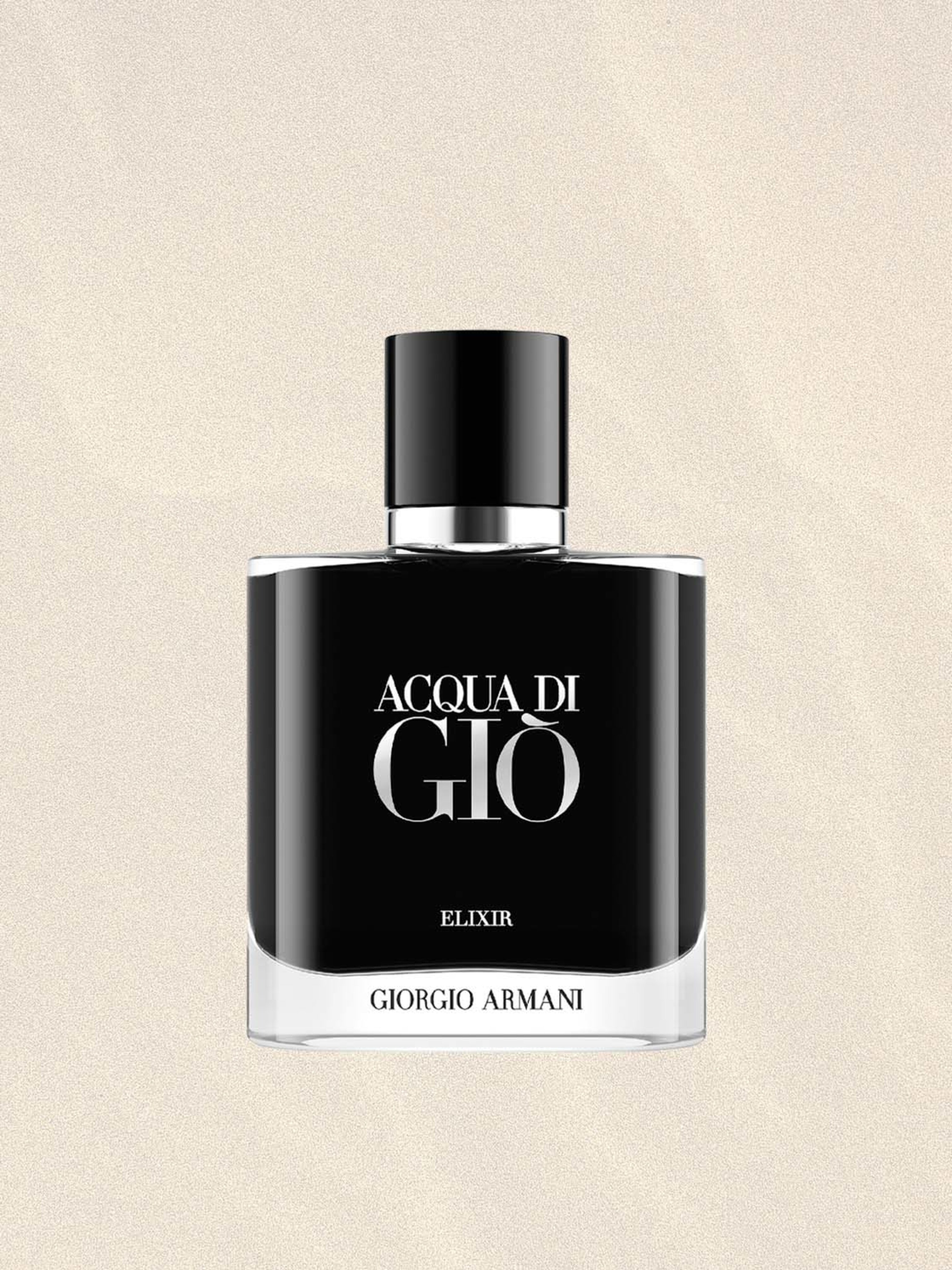 Armani Acqua di Giò fragrance in black glass bottle