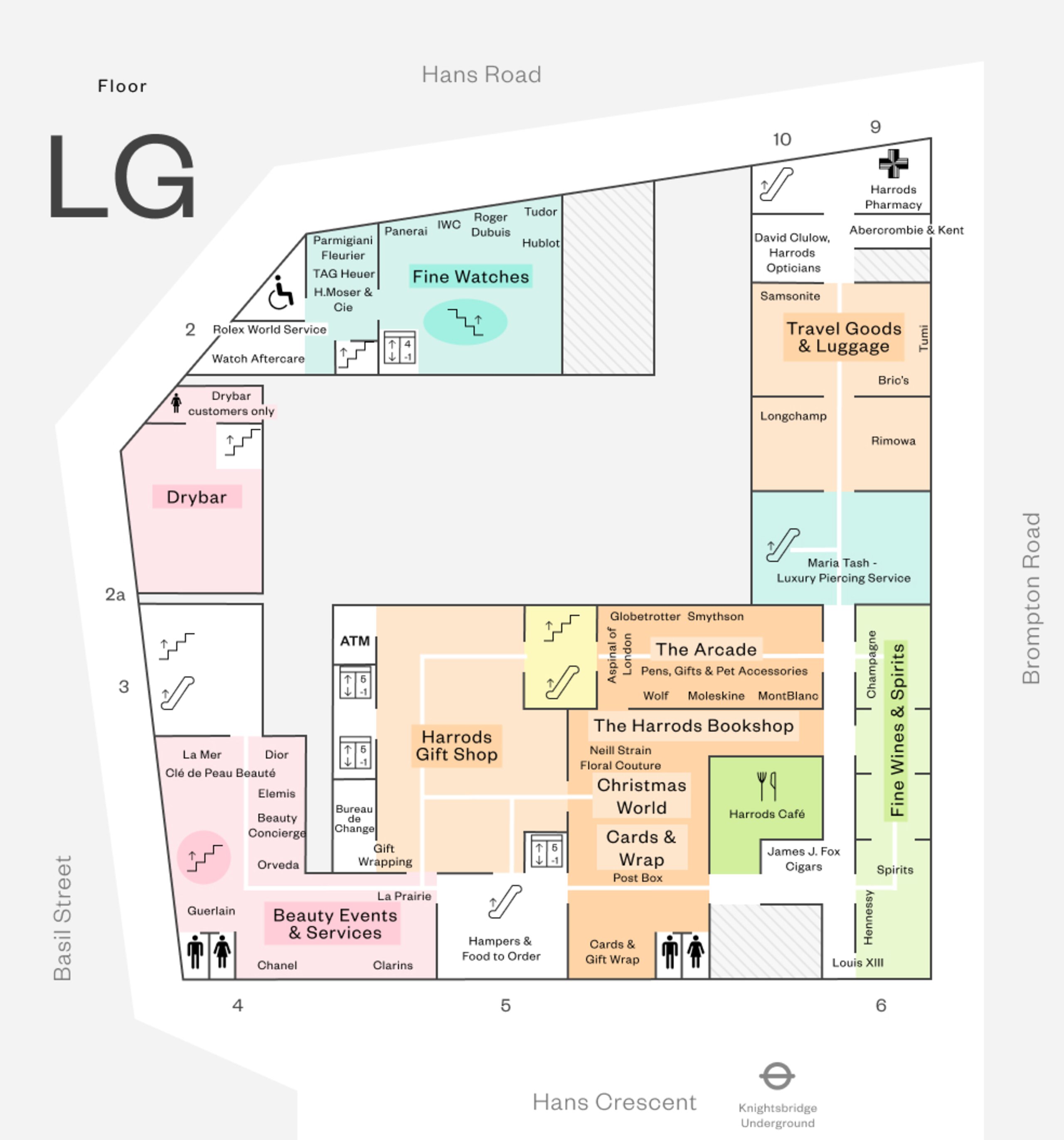 Store Guide | Harrods IL