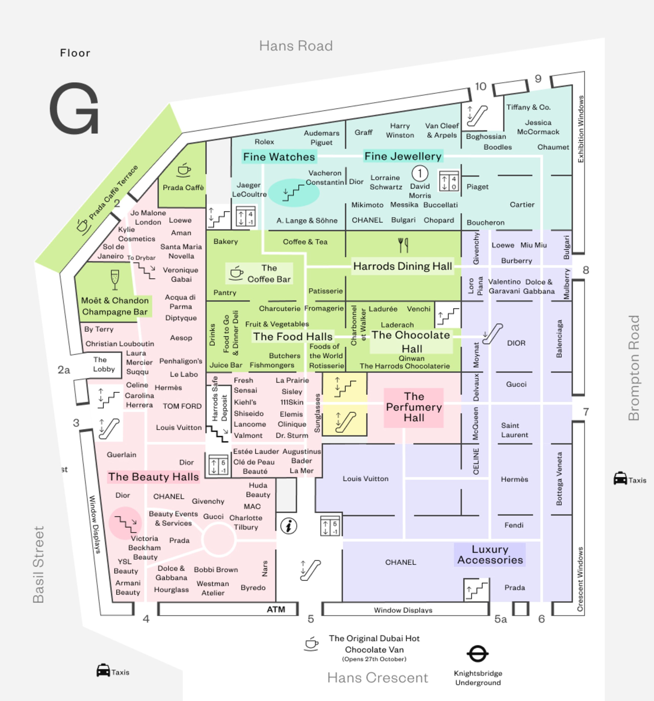 Store Guide | Harrods UK