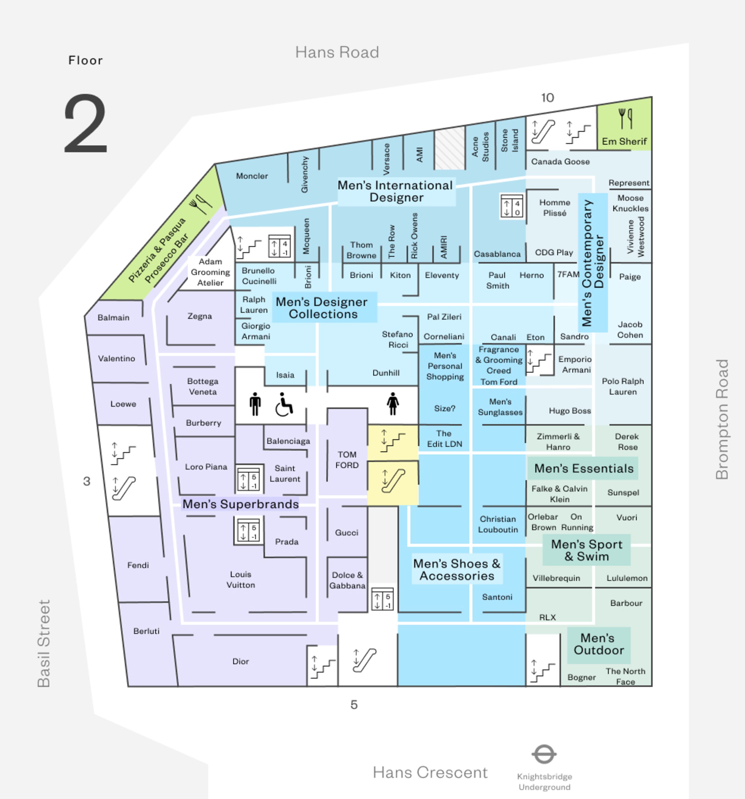 Store Guide | Harrods UK
